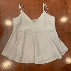 Peplum Sparkly Blouse